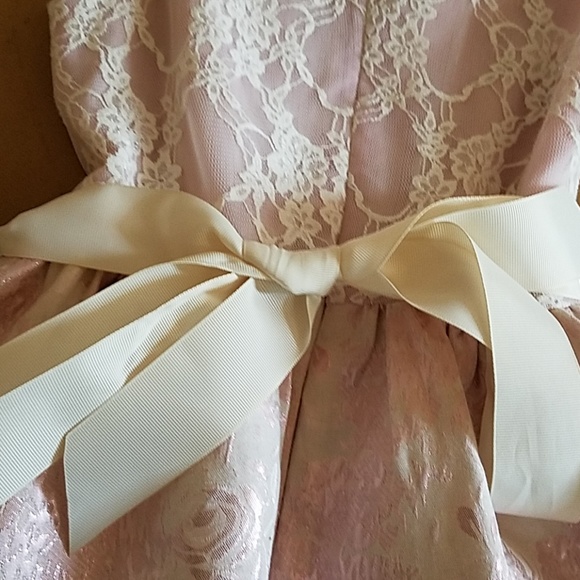 Pink Lace Dress - Picture 6 of 7